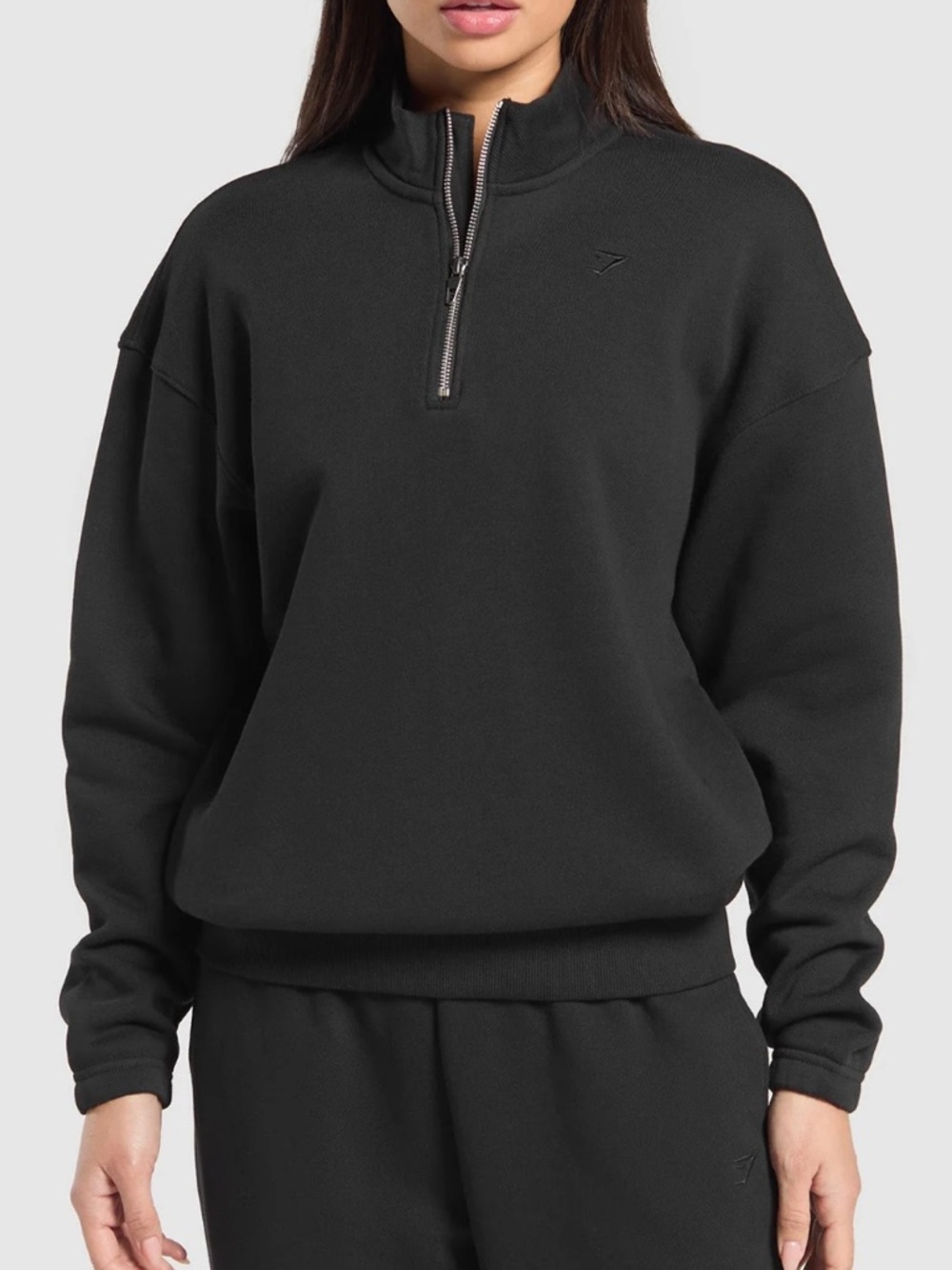 Gymshark rest day sweats quarter zip.